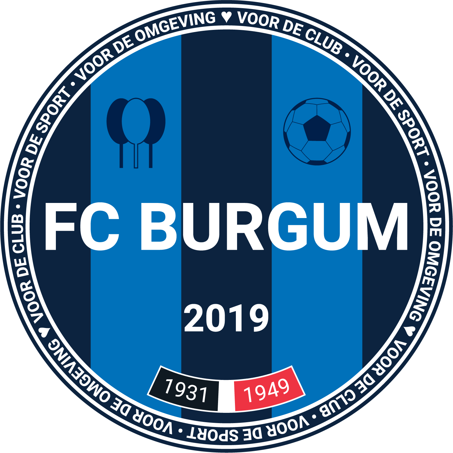 Logo FC Burgum - samenwerking 360SI